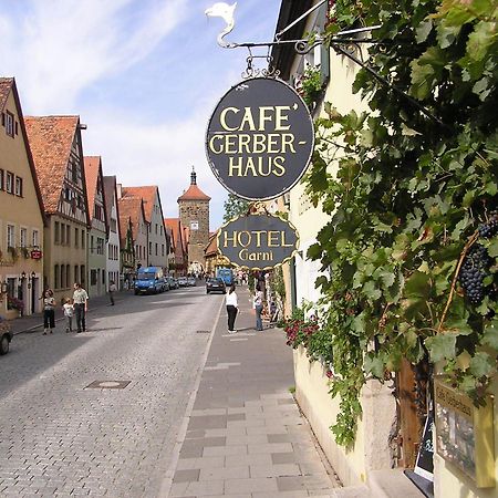 Hotel Gerberhaus Rothenburg ob der Tauber Eksteriør billede